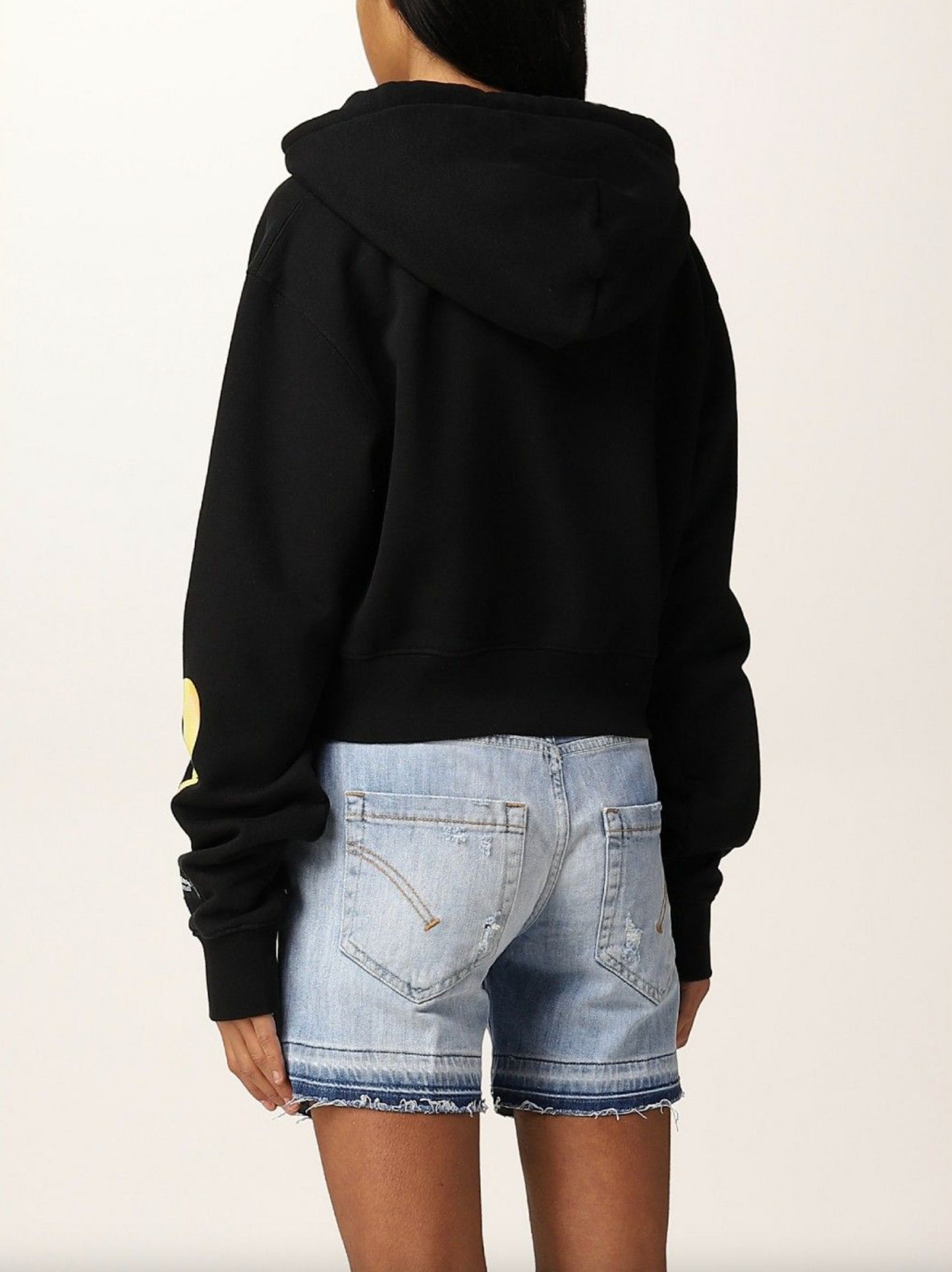 Heron Preston Black Cotton Women Sweater