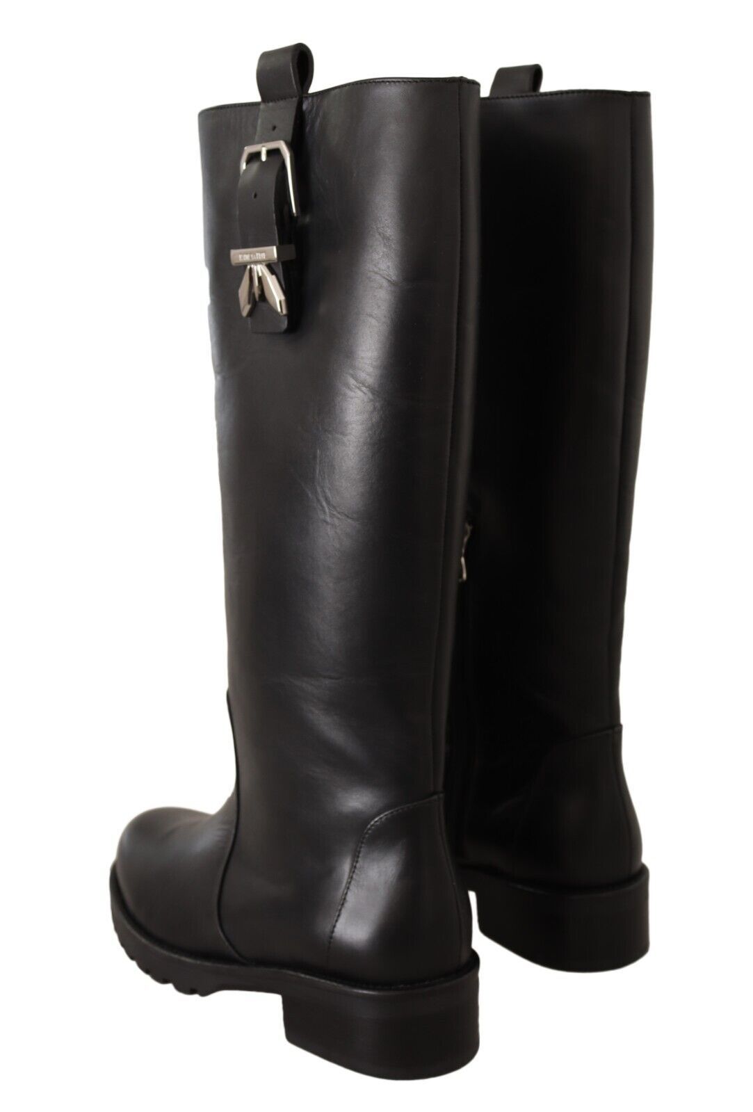 Patrizia Pepe Elegant Leather High Boots for High Fashion Appeal