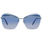 Emilio Pucci Chic Silver Cat Eye Gradient Sunglasses