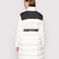 PINKO Chic White Short Jacket with Custom Hood