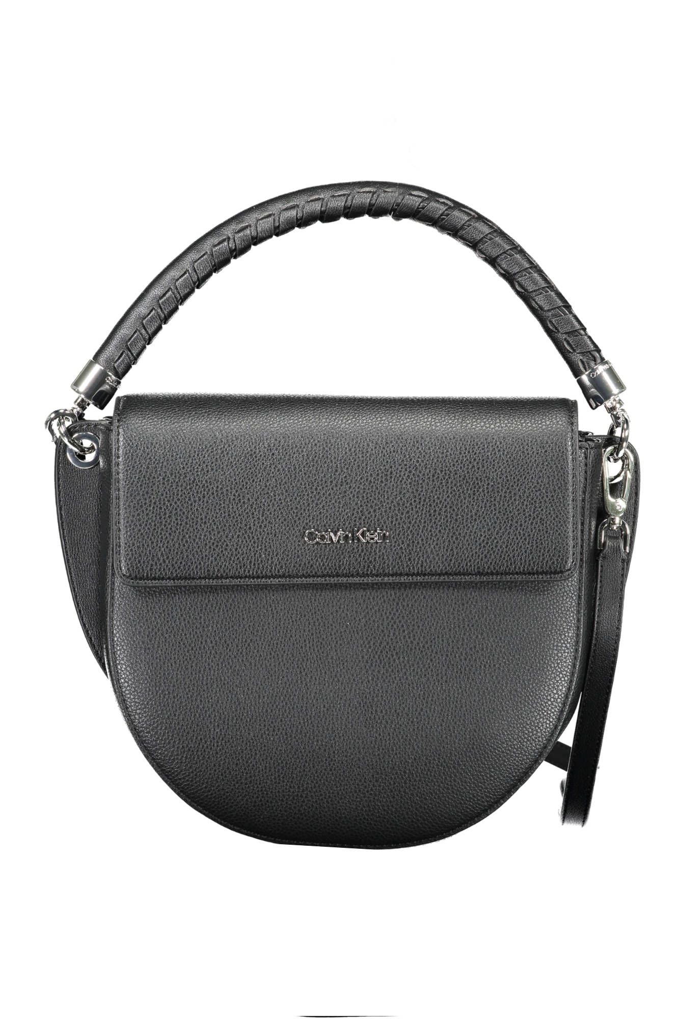 Calvin Klein Black Polyurethane Women Handbag