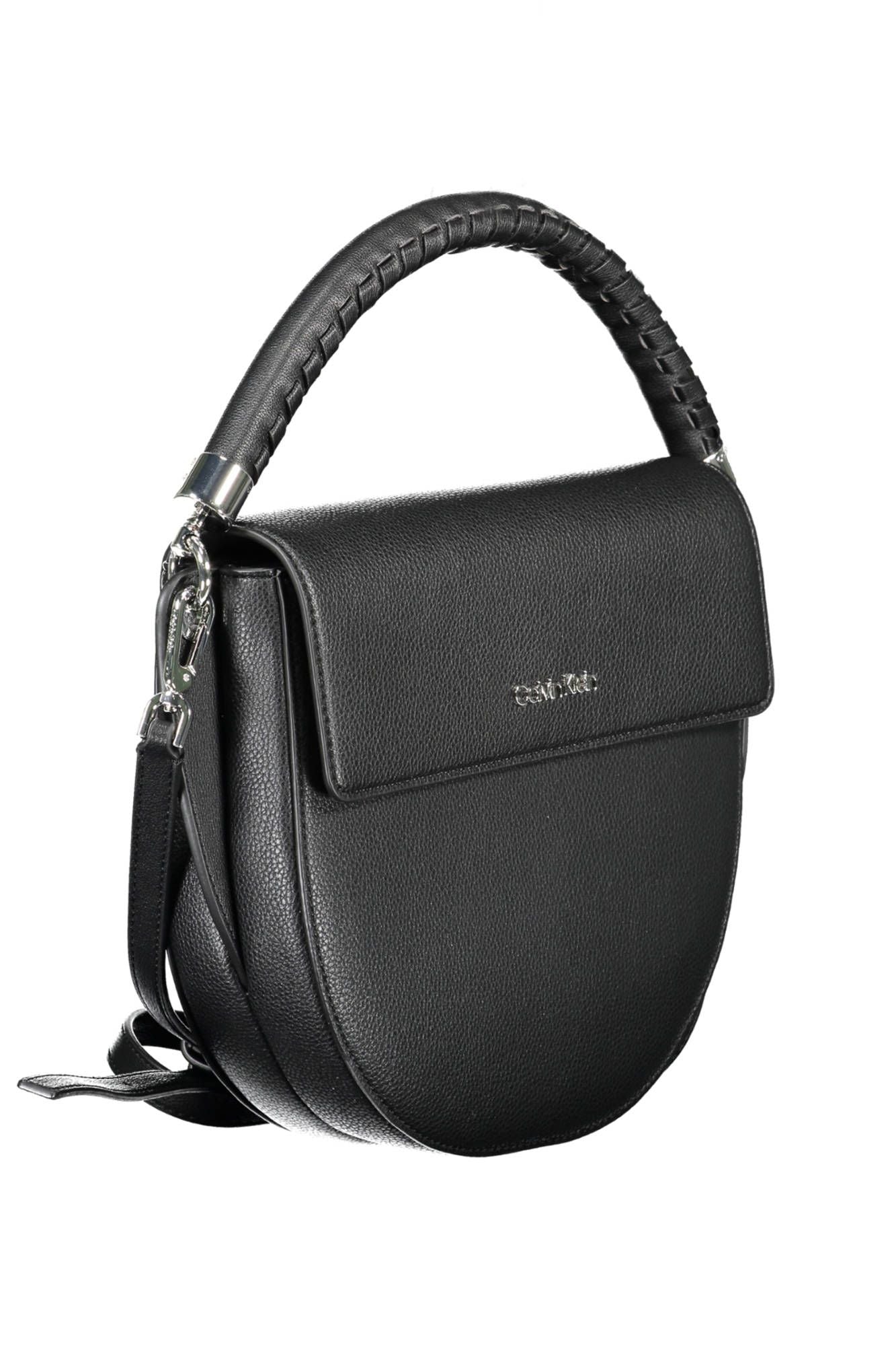 Calvin Klein Black Polyurethane Women Handbag