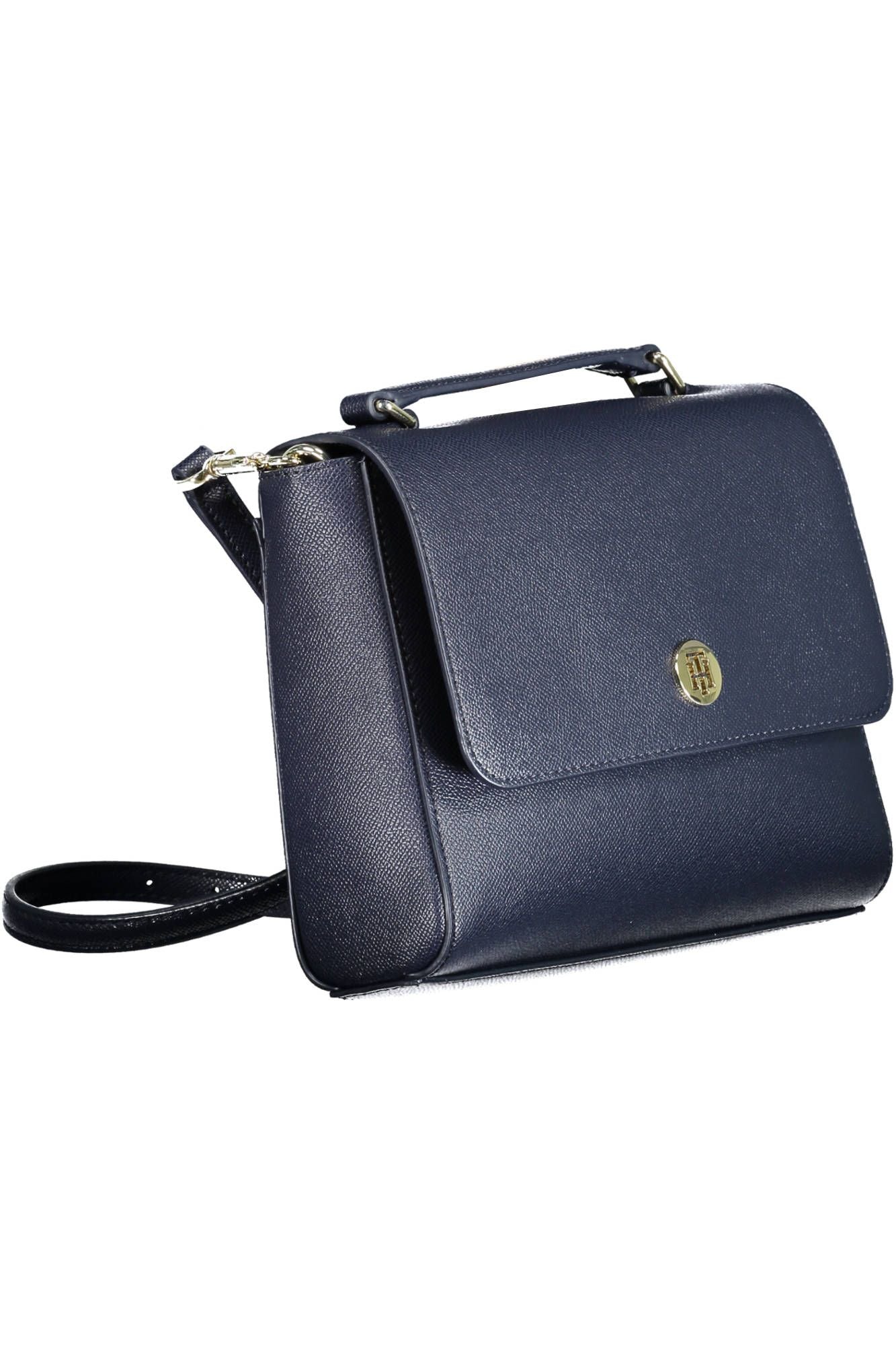 Tommy Hilfiger Blue Polyurethane Women Handbag