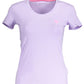 Guess Jeans Purple Cotton Women T-Shirt