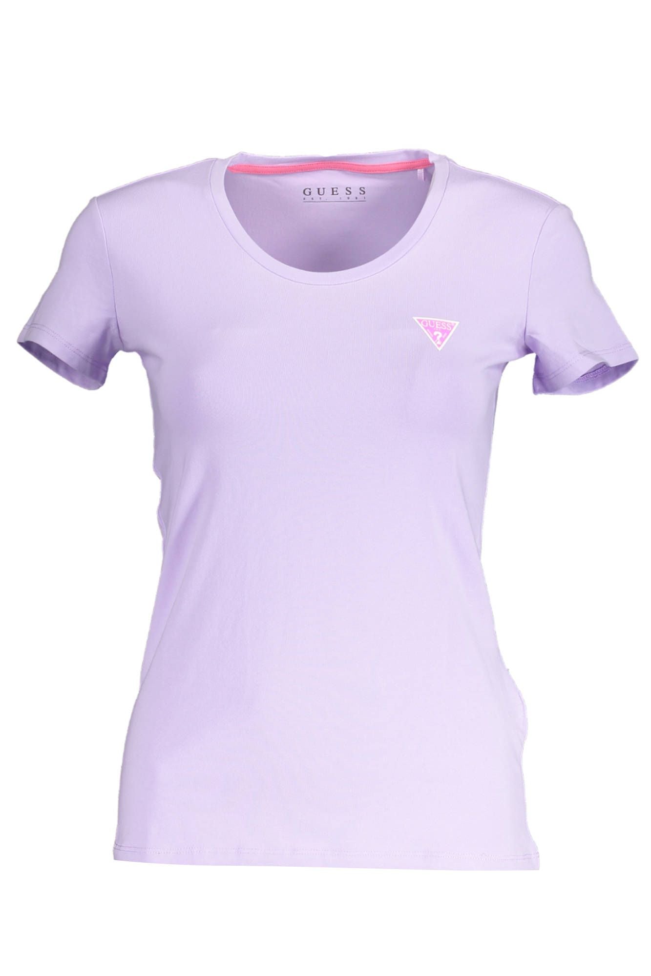 Guess Jeans Purple Cotton Women T-Shirt