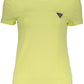 Guess Jeans Yellow Cotton Women T-Shirt