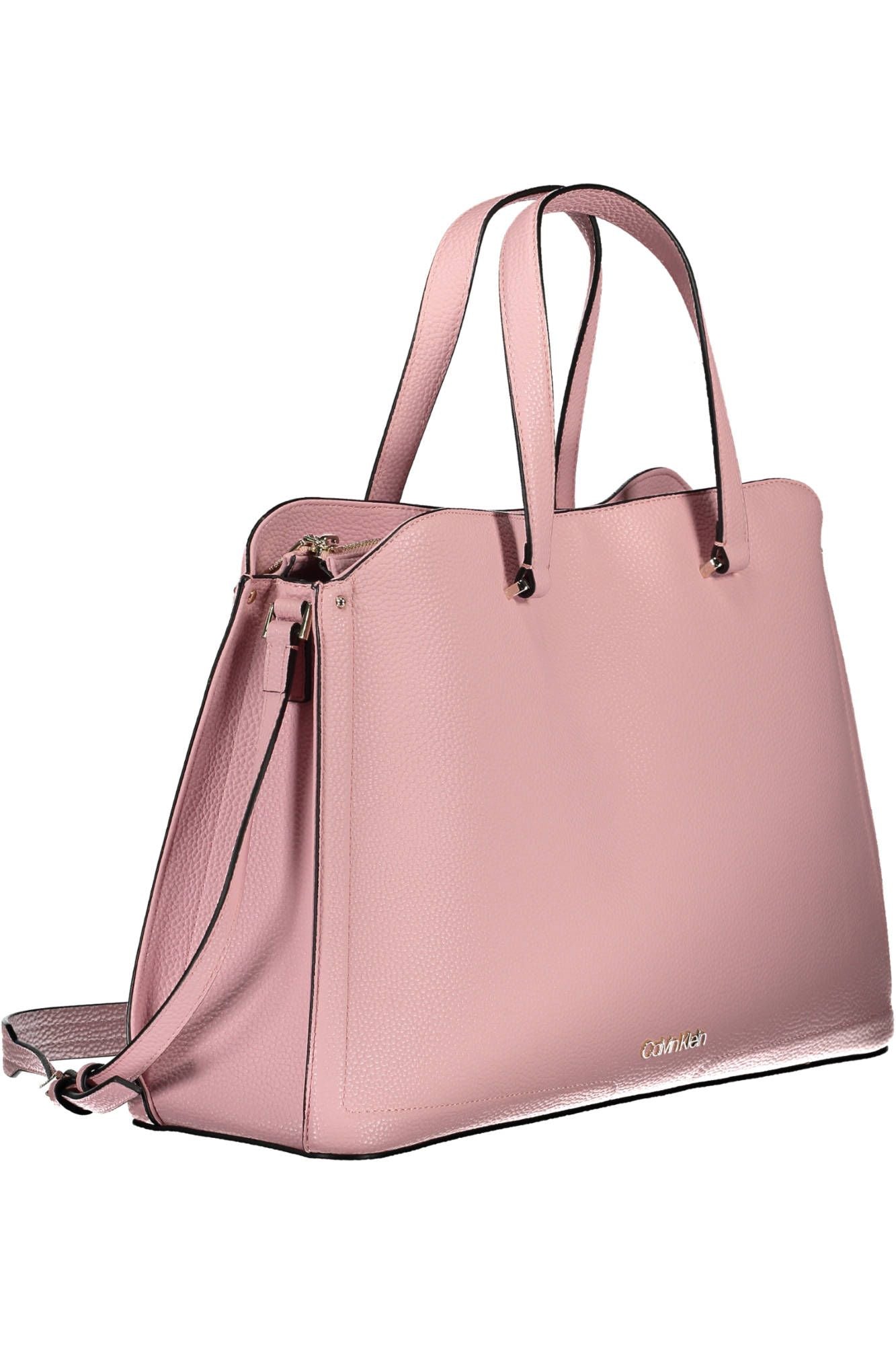 Calvin Klein Pink Polyurethane Women Handbag