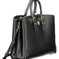 Tommy Hilfiger Black Polyurethane Women Handbag