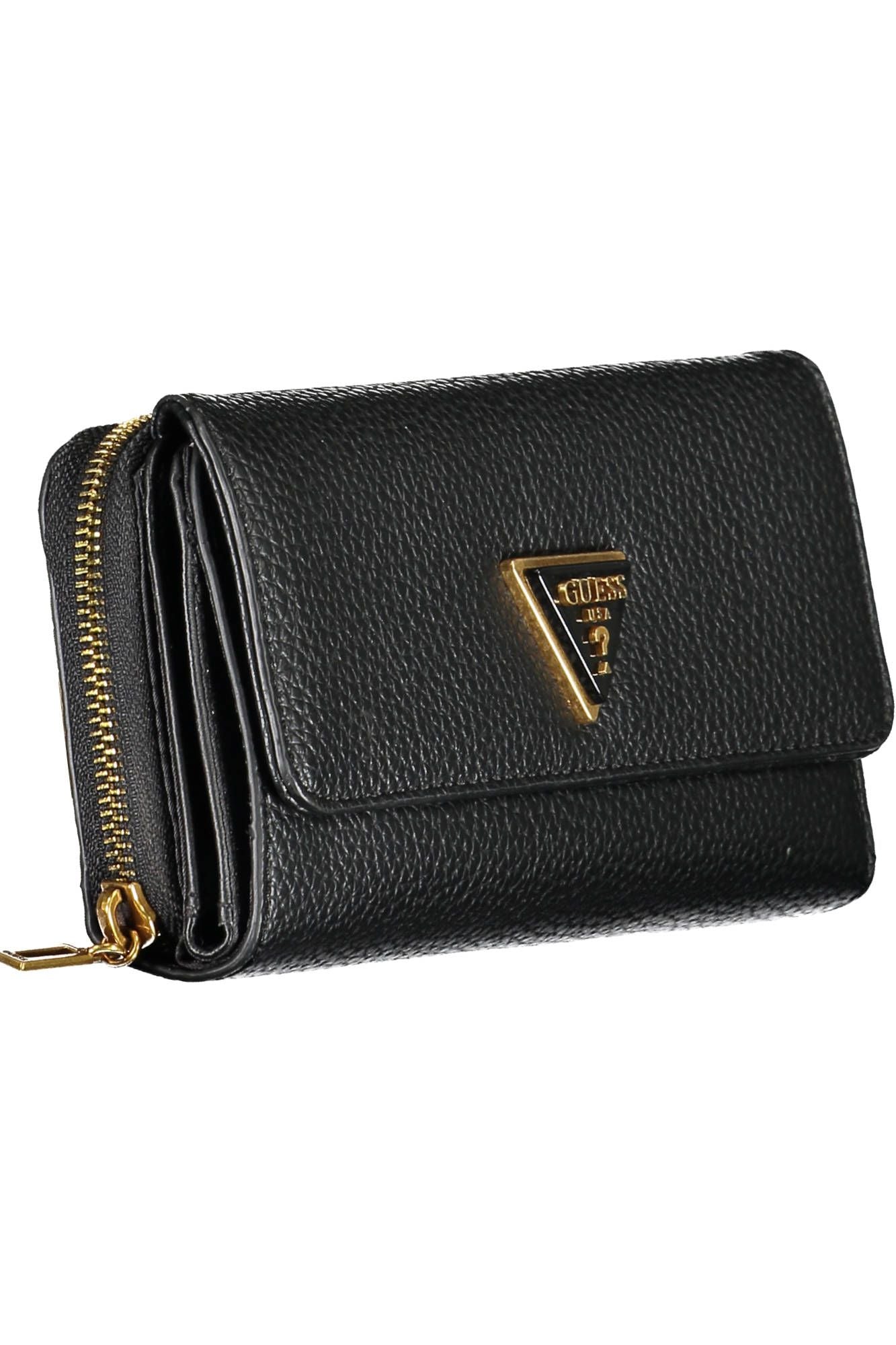 Guess Jeans Black Polyurethane Women Wallet