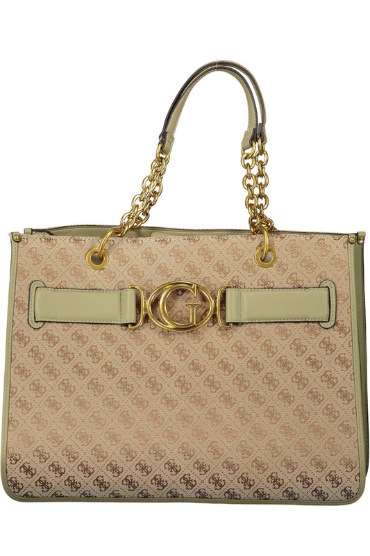 Guess Jeans Green Polyester Women Handbag