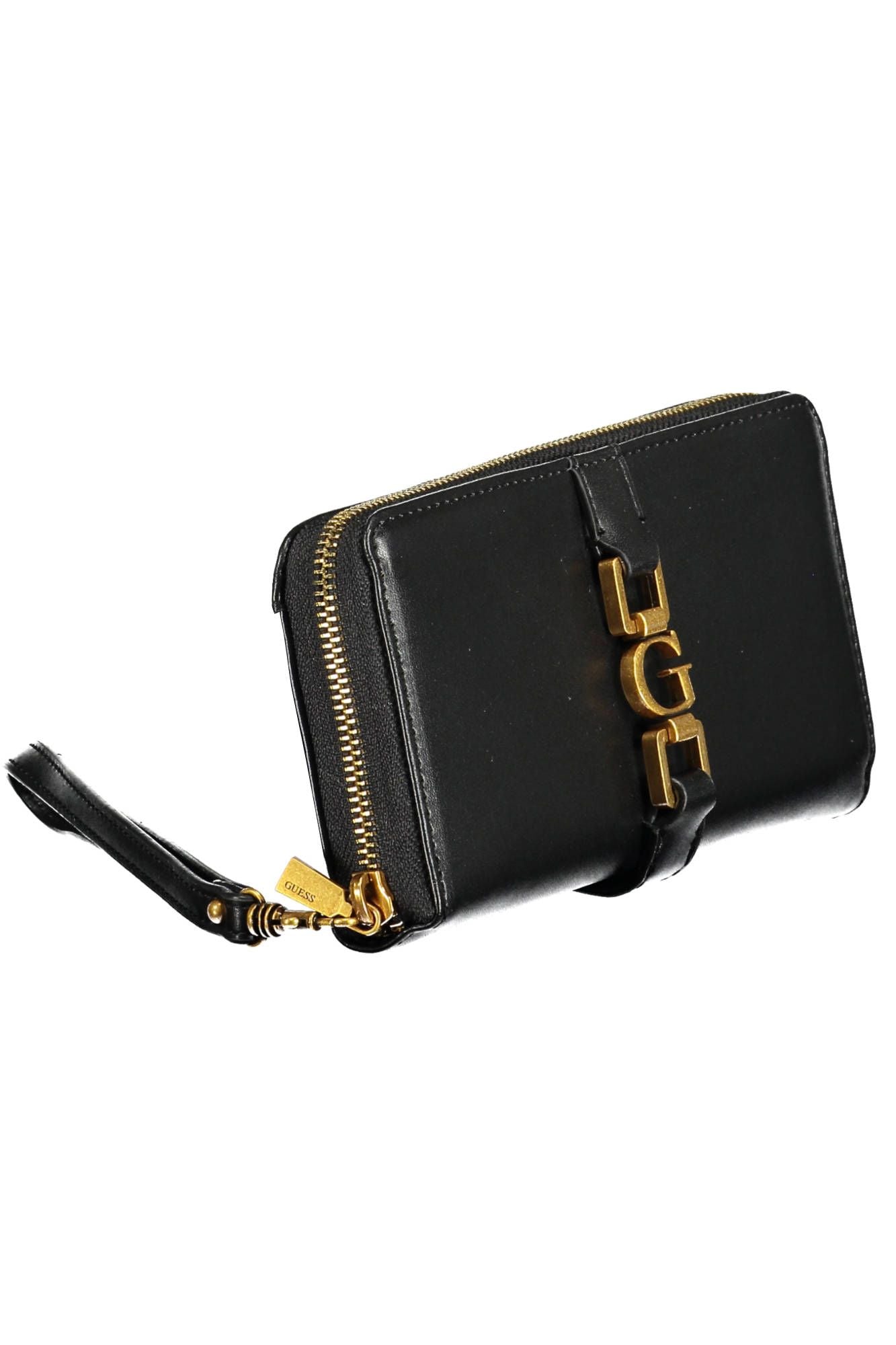 Guess Jeans Black Polyurethane Women Wallet