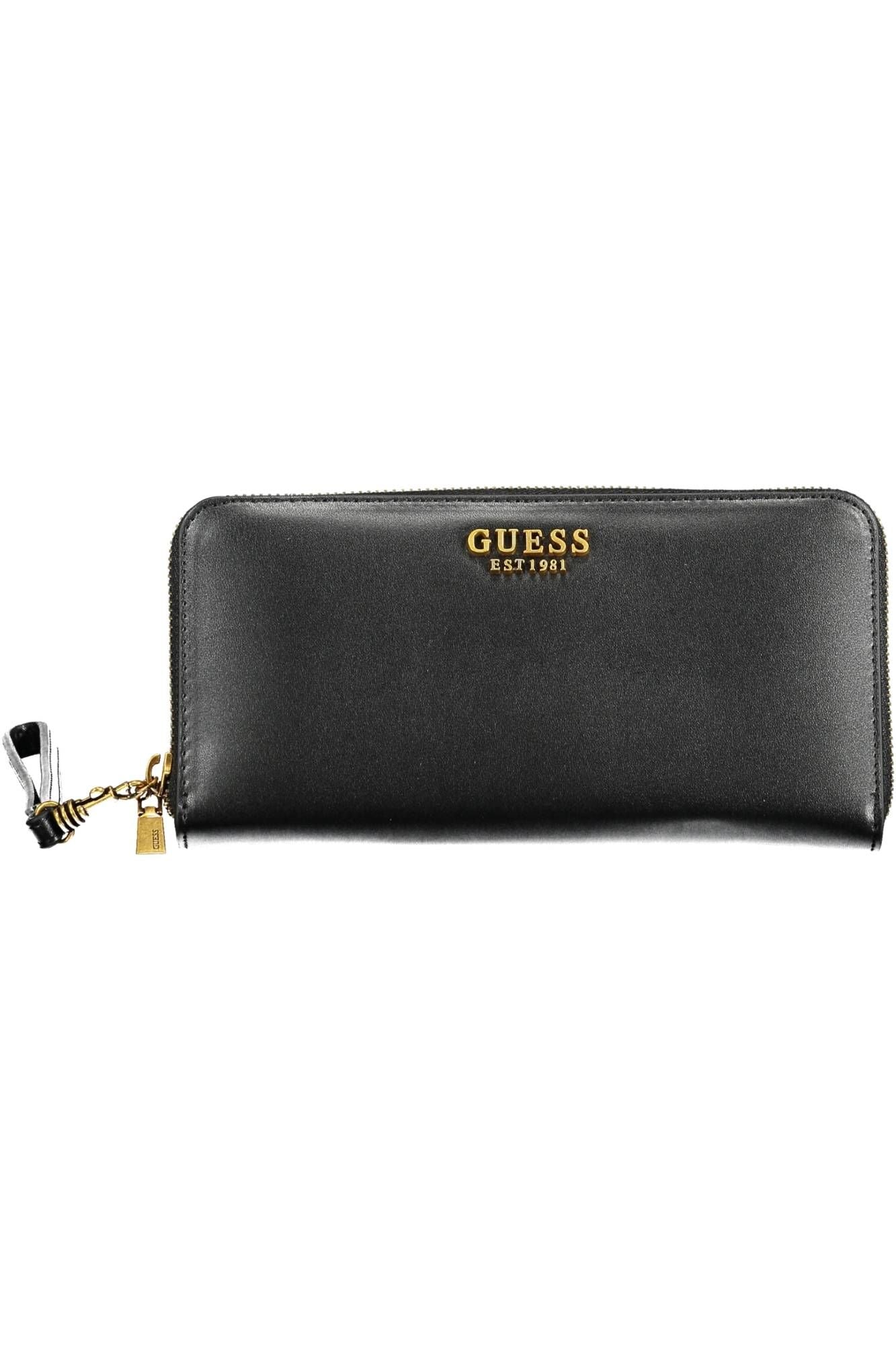 Guess Jeans Black Polyurethane Women Wallet