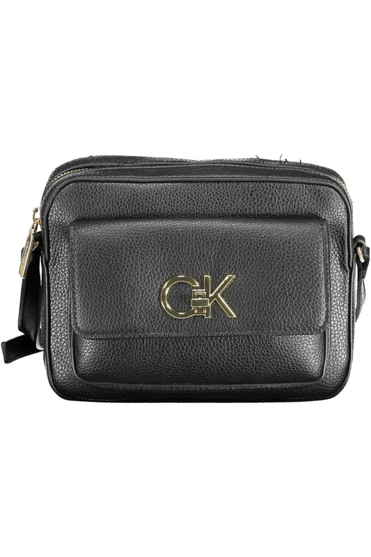 Calvin Klein Black Polyester Women Handbag