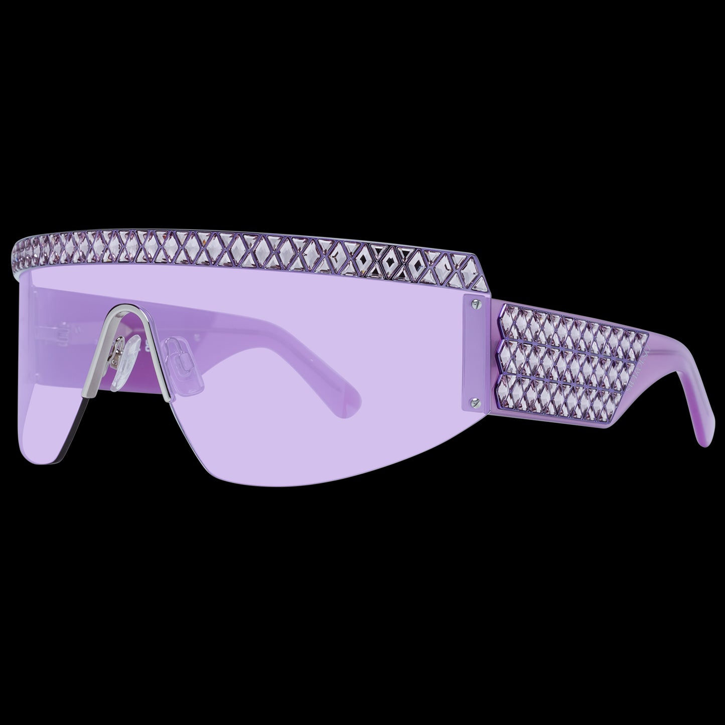 Swarovski Purple Women Sunglasses