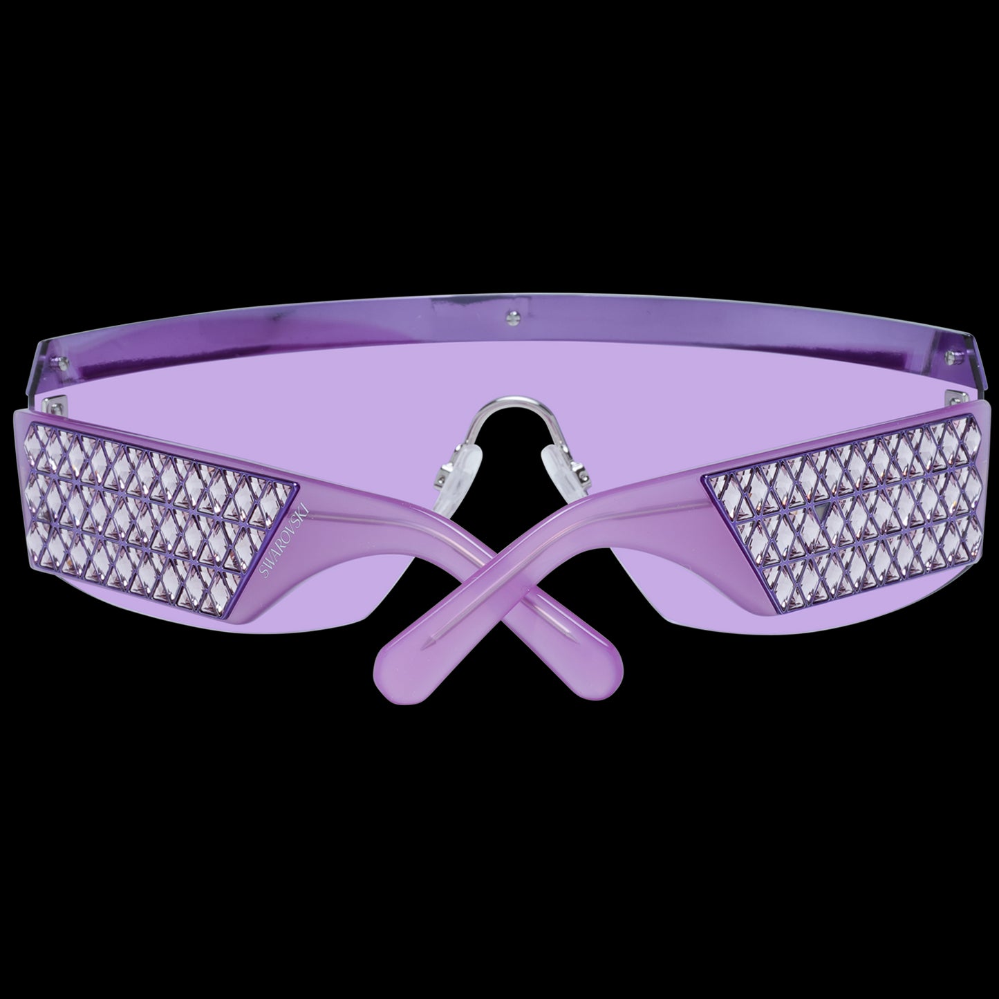 Swarovski Purple Women Sunglasses