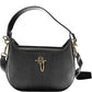 Tommy Hilfiger Black Polyurethane Women Handbag