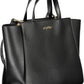 Tommy Hilfiger Black Polyester Women Handbag