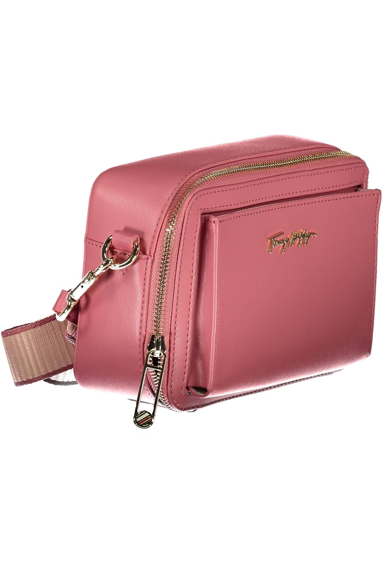 Tommy Hilfiger Pink Polyurethane Women Handbag