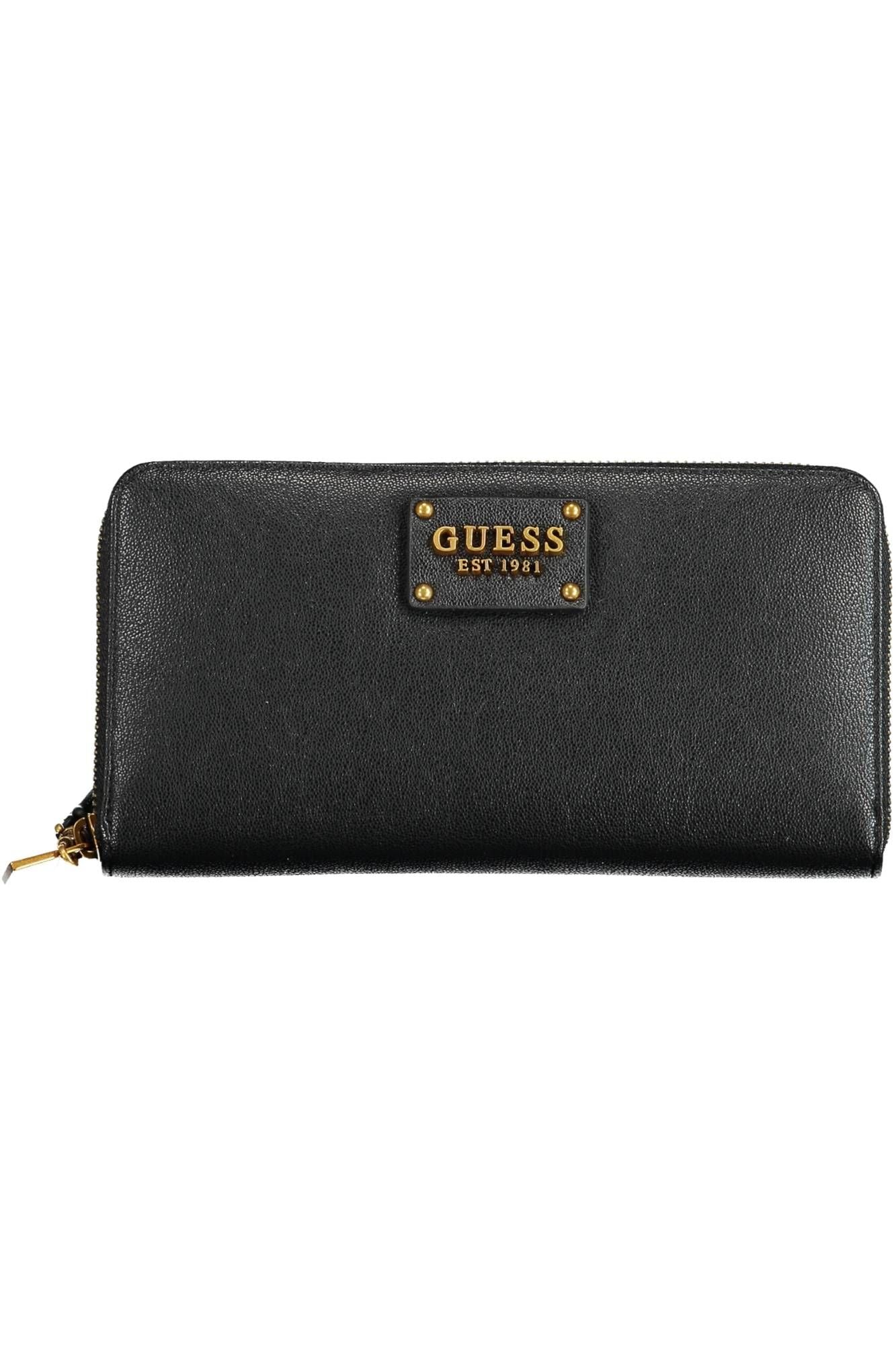 Guess Jeans Black Polyurethane Women Wallet