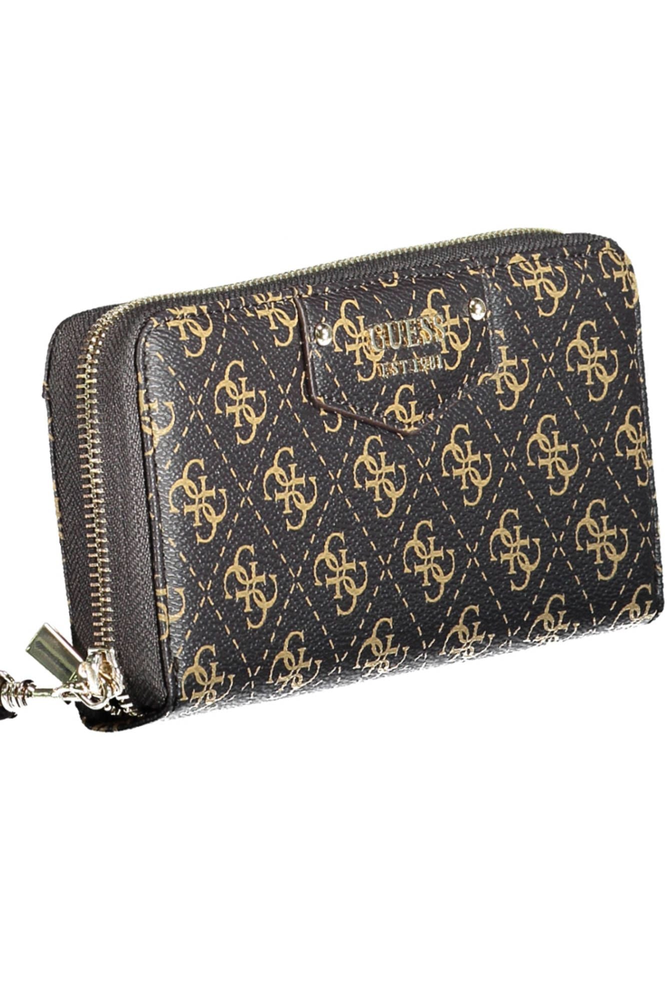 Guess Jeans Brown Polyurethane Women Wallet