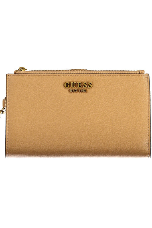 Guess Jeans Brown Polyurethane Women Wallet