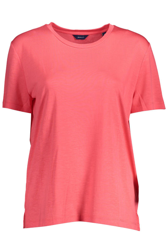 Gant Pink Lyocell Women T-Shirt