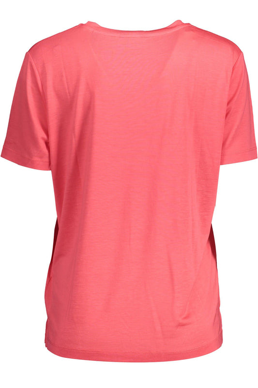 Gant Pink Lyocell Women T-Shirt