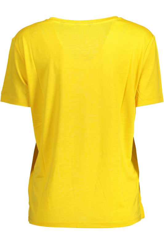 Gant Yellow Lyocell Women Top