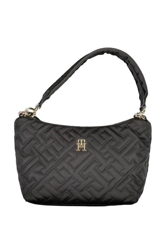 Tommy Hilfiger Black Polyester Women Handbag