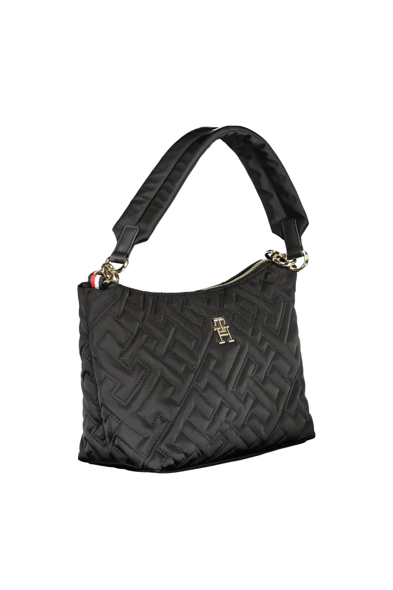 Tommy Hilfiger Black Polyester Women Handbag