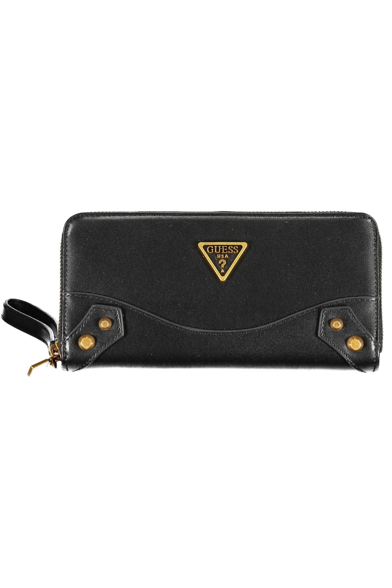 Guess Jeans Black Polyurethane Women Wallet