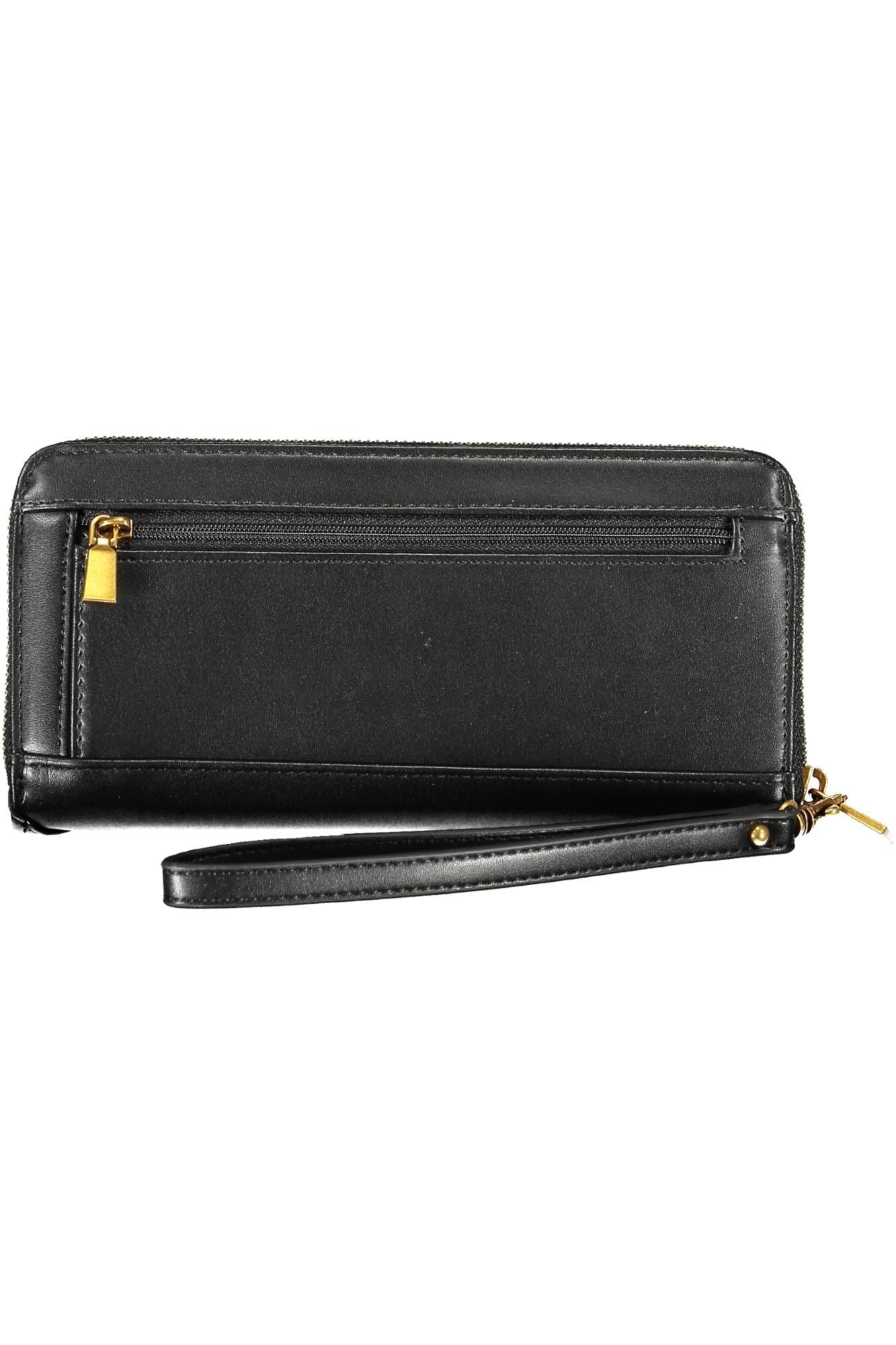 Guess Jeans Black Polyurethane Women Wallet