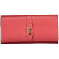 Tommy Hilfiger Red Polyurethane Women Wallet