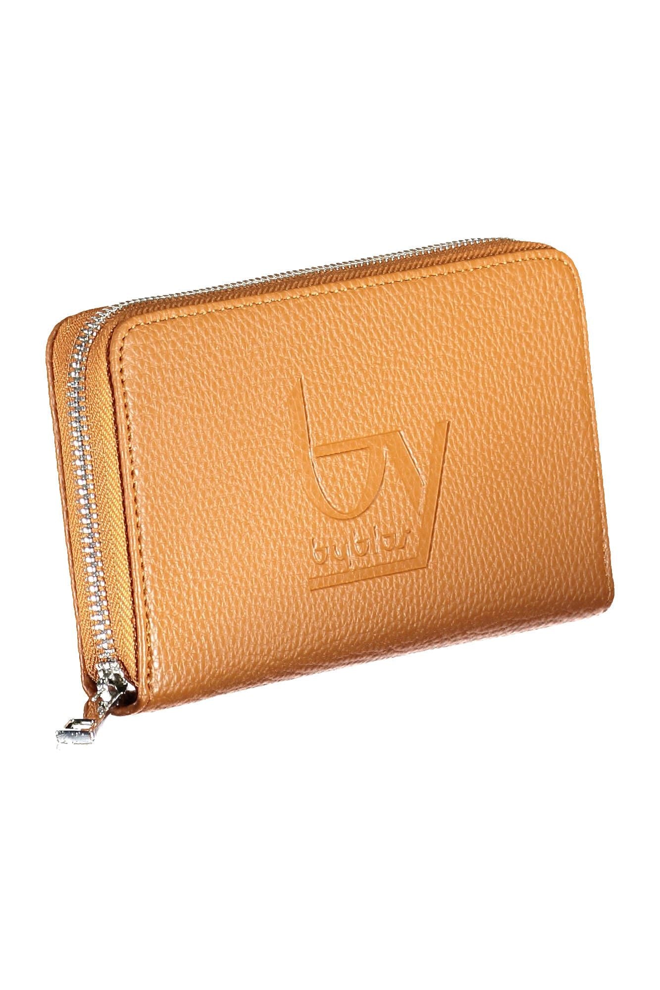 BYBLOS Brown Polyurethane Women Wallet