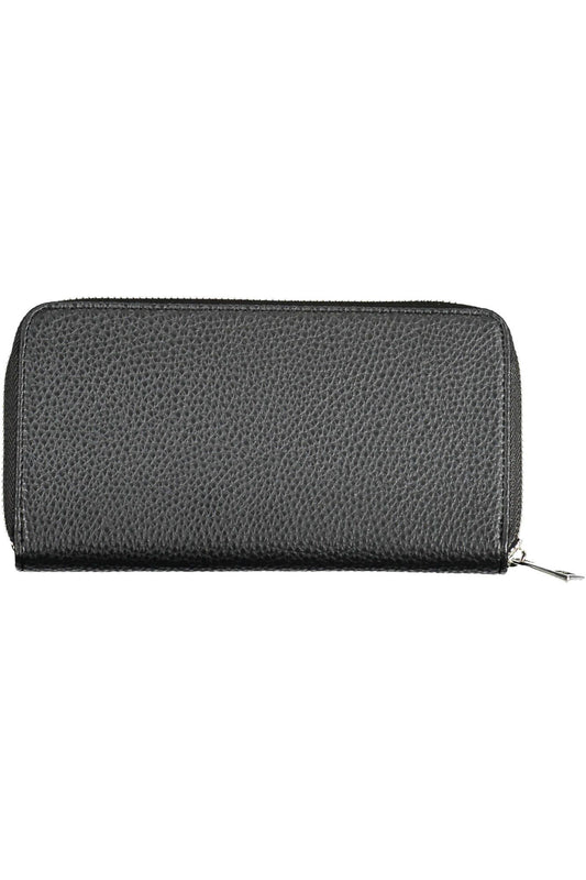 BYBLOS Black Polyurethane Women Wallet