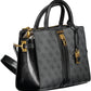 Guess Jeans Black Polyurethane Women Handbag