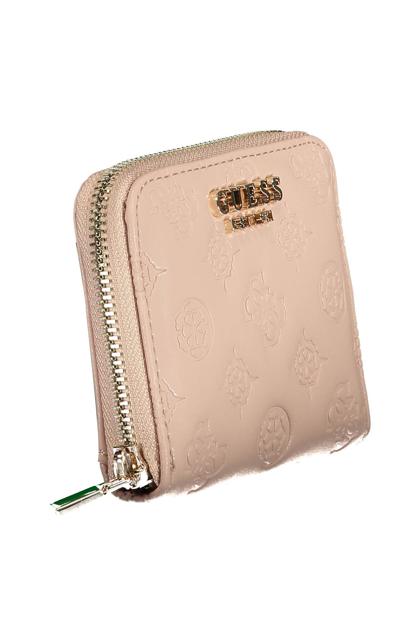 Guess Jeans Pink Polyurethane Women Wallet