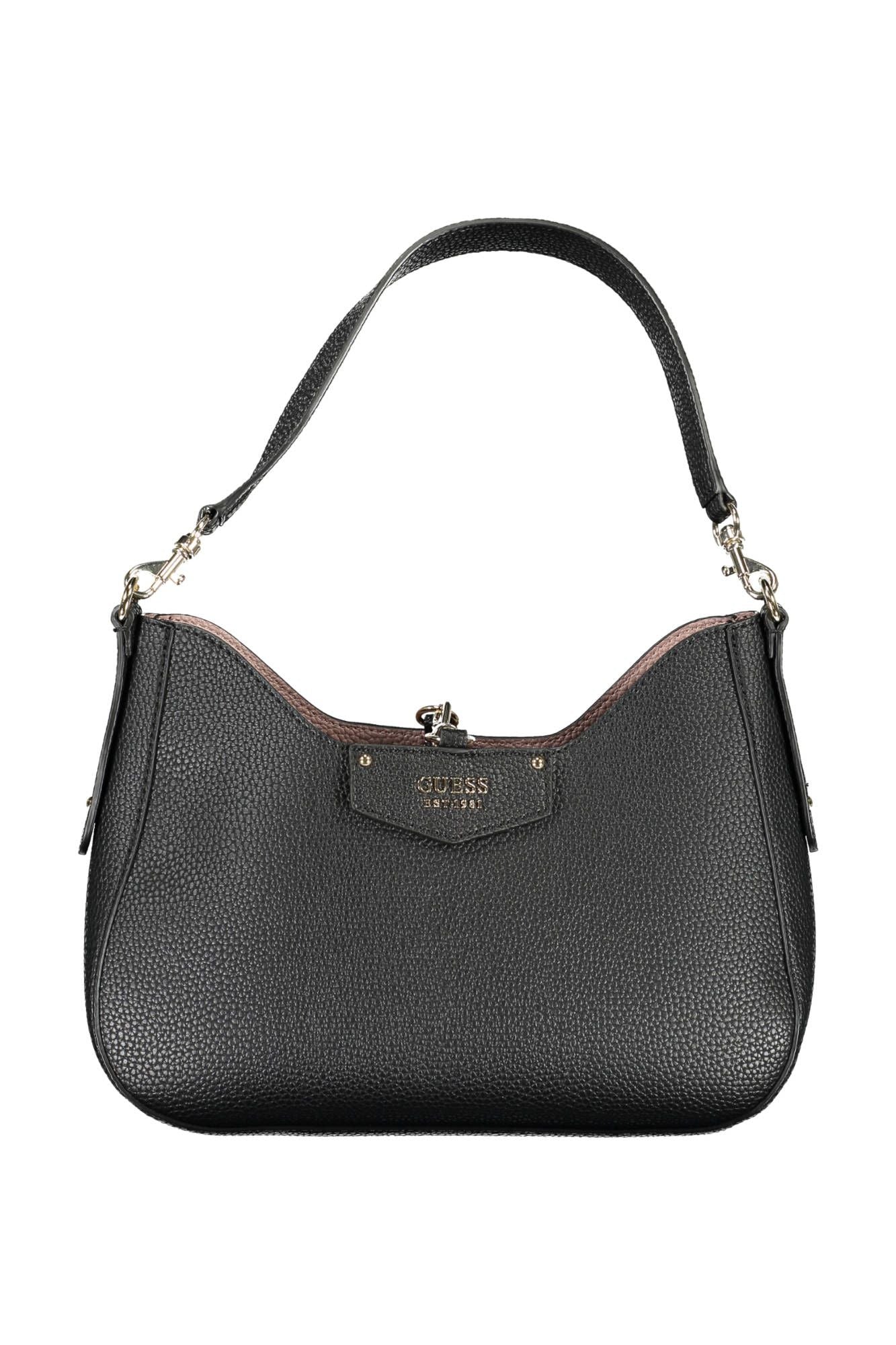 Guess Jeans Black Polyurethane Women Handbag