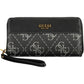 Guess Jeans Black Polyurethane Women Wallet