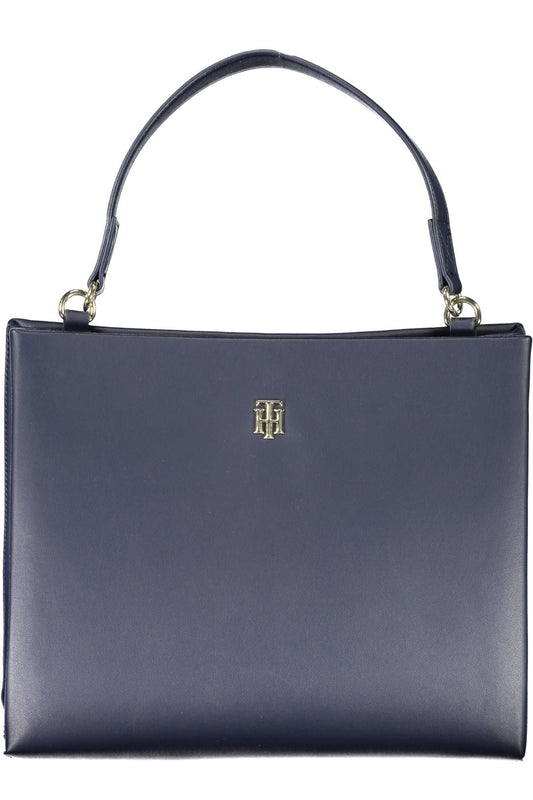 Tommy Hilfiger Blue Polyethylene Women Handbag