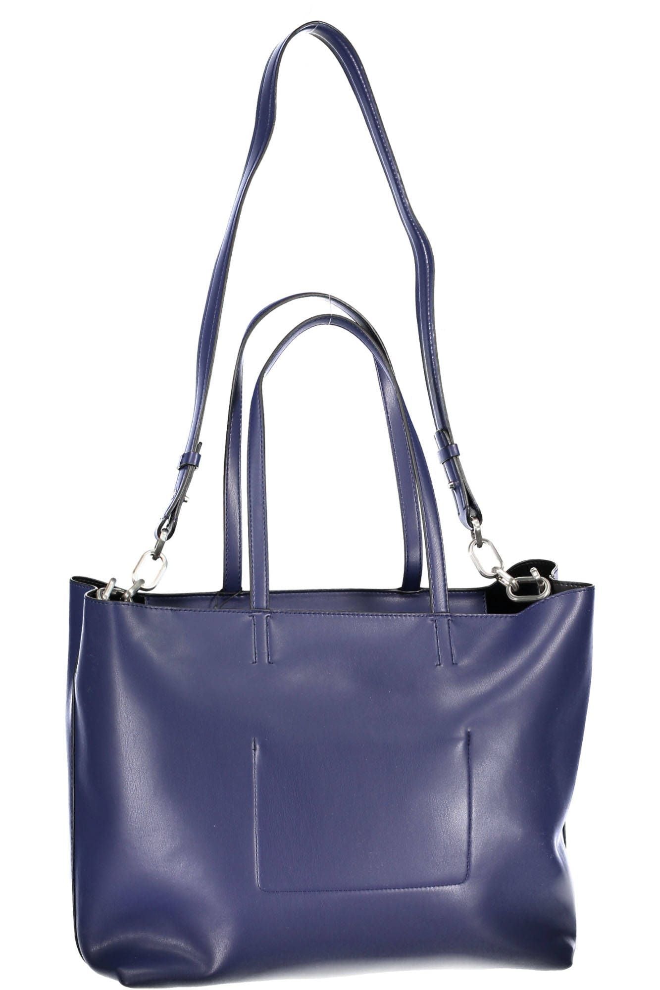 Calvin Klein Blue Polyurethane Women Handbag