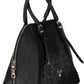 Guess Jeans Black Leather Women Handbag