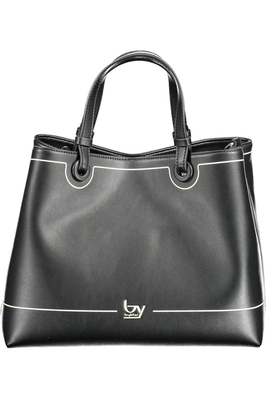 BYBLOS Black Polyurethane Women Handbag