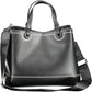 BYBLOS Black Polyurethane Women Handbag