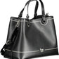 BYBLOS Black Polyurethane Women Handbag