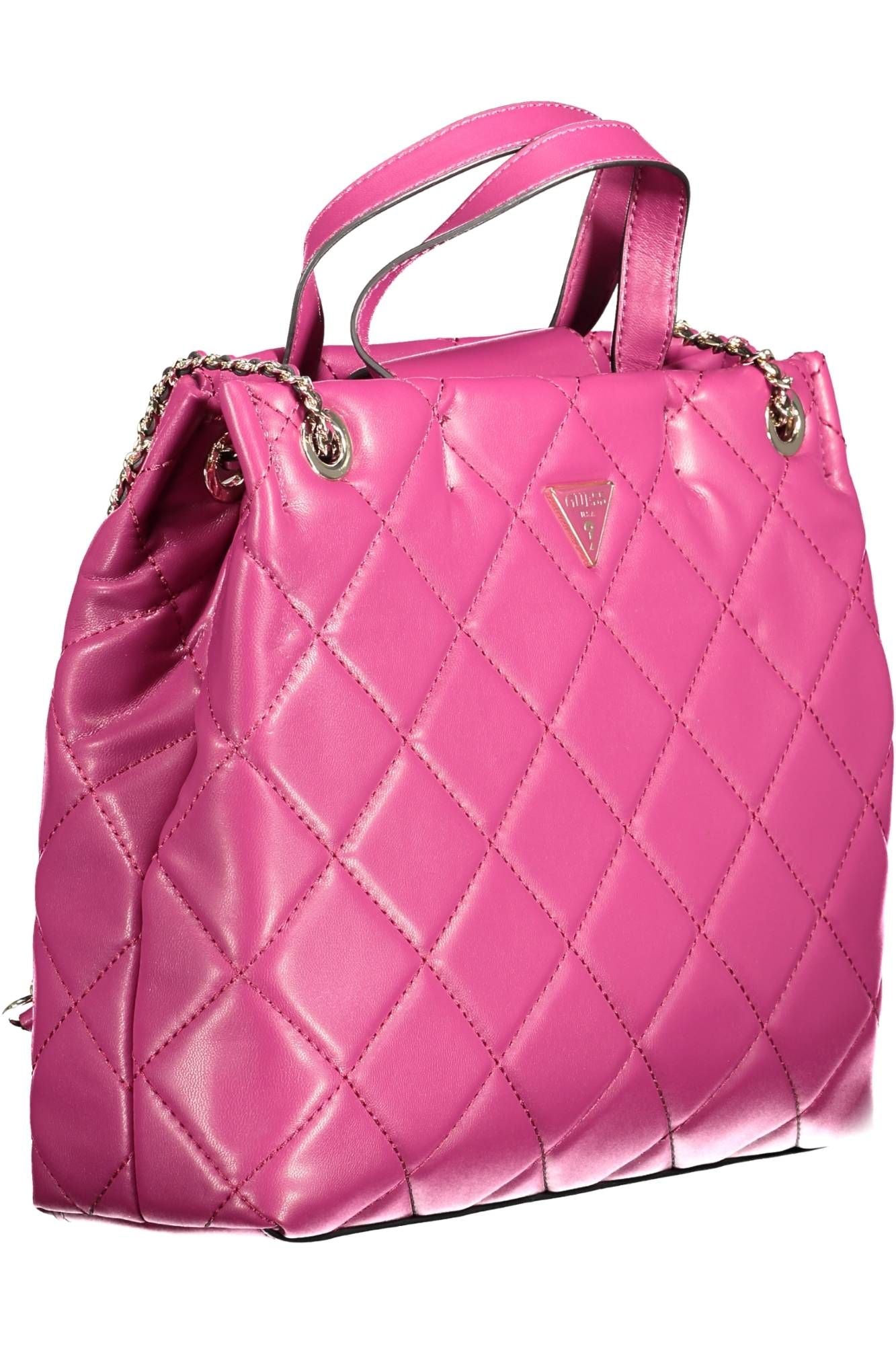 Guess Jeans Pink Polyurethane Women Handbag