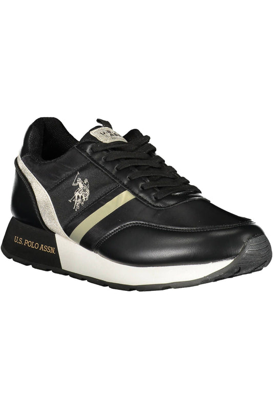 U.S. POLO ASSN. Black Polyester Women Sneaker