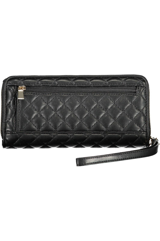 Guess Jeans Black Polyurethane Women Wallet