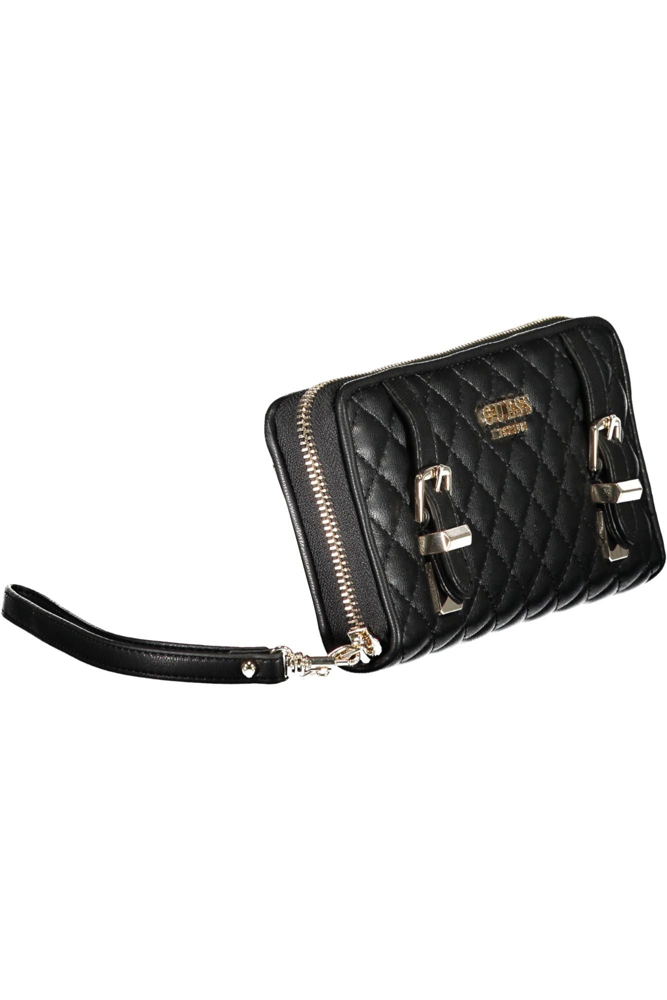 Guess Jeans Black Polyurethane Women Wallet