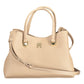 Tommy Hilfiger Beige Polyester Women Handbag